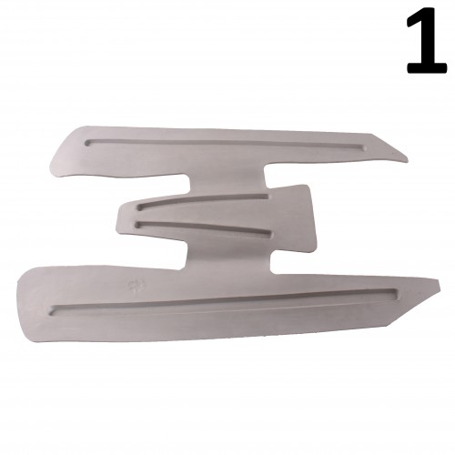 Tappeto poggiapiedi grigio Vespa 50...