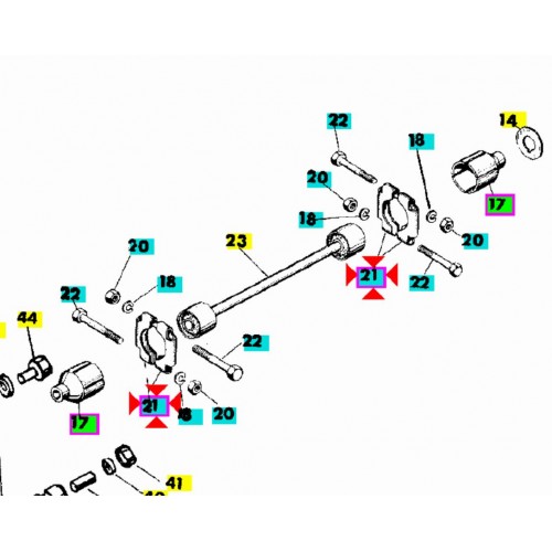 Morsetto pompa ribaltabile per...