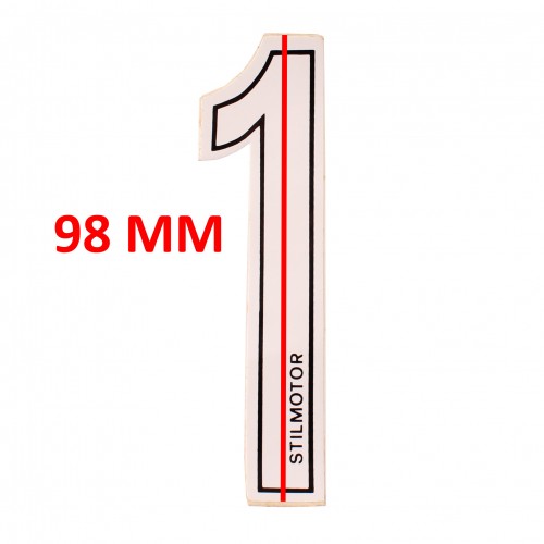 Adesivo per portanumeri e fiancatine...