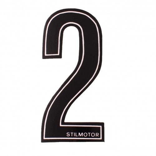 Adesivo per portanumeri e fiancatine...