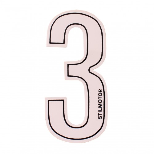 Adesivo per portanumeri e fiancatine...