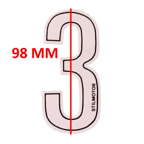 Adesivo per portanumeri e fiancatine...