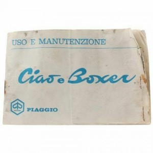 Manuale uso e manutenzione...