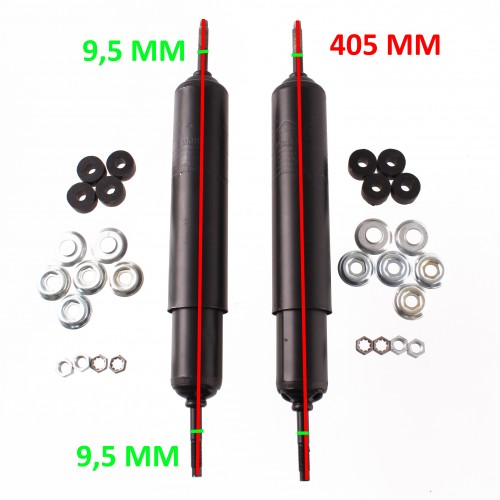 Coppia ammortizzatori per auto epoca...