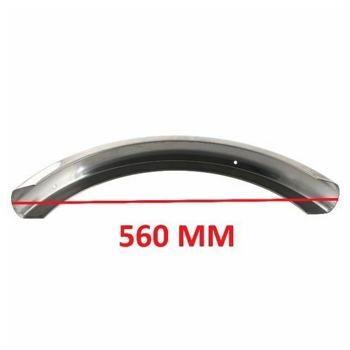 Parafango anteriore ferro cromato per...