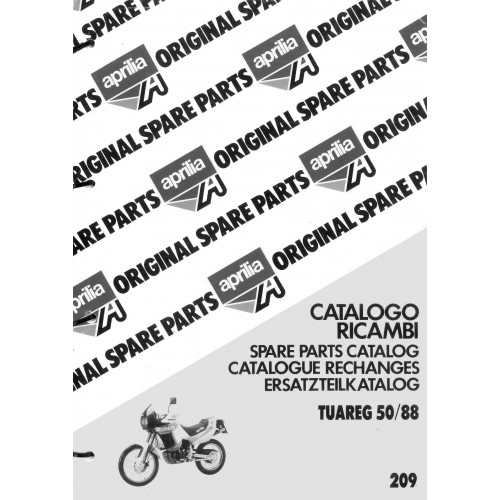 Catalogo ricambi in PDF per Aprilia...