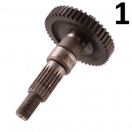 Albero ruota posteriore da 47 denti...