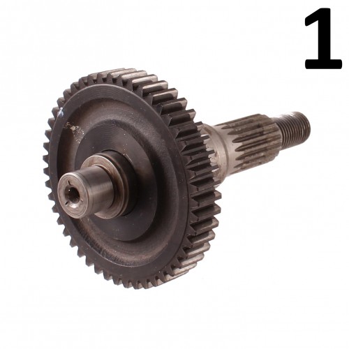 Albero ruota posteriore da 47 denti...