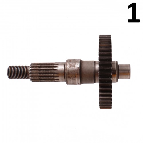 Albero ruota posteriore da 47 denti...