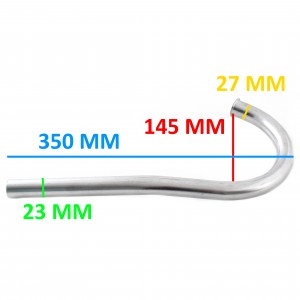 Tubo marmitta destro per... 2