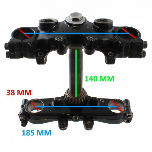 Coppia piastre sterzo Yamaha XT 550