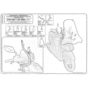 Kit attacchi parabrezza per... 2