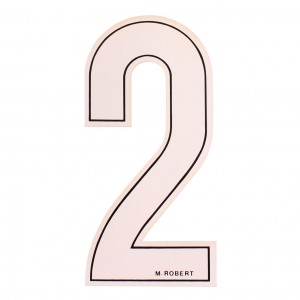 Adesivo per portanumeri e...