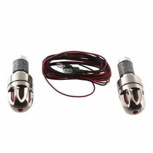 Contrappesi manubrio luminosi cromati...