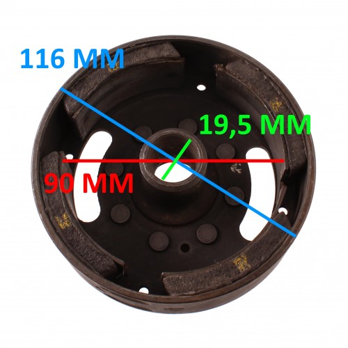 Volano Bosch 0212199023 rotazione...