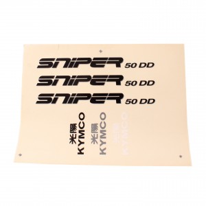 Foglio kit adesivi per...