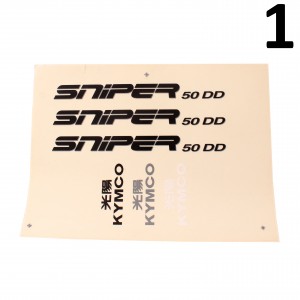 Foglio kit adesivi per... 2