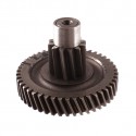 Albero doppio intermedio da 12 e 46 denti elicoidali per scooter vari Piaggio e Aprilia 50 - 4802185
