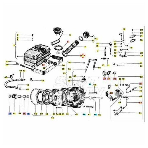 Collarino imbuto serbatoio olio...