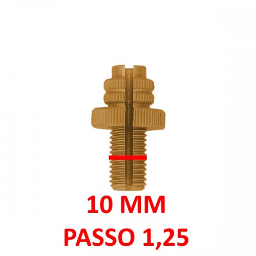 Registro leve da 10 mm passo 1,25