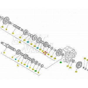 Anello elastico ingranaggio... 2