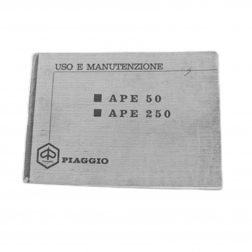 Manuale in PDF uso e manutenzione Ape...