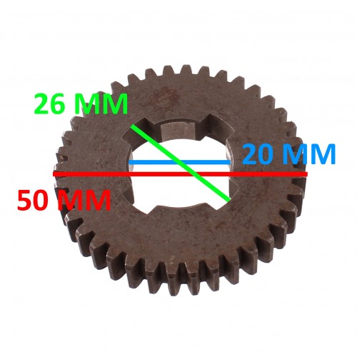 Ingranaggio cambio secondario 38...