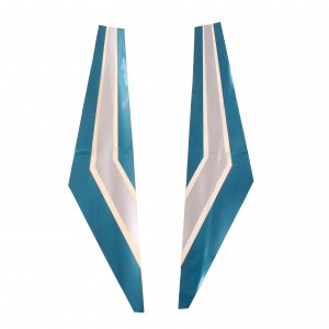 Coppia adesivi carena...