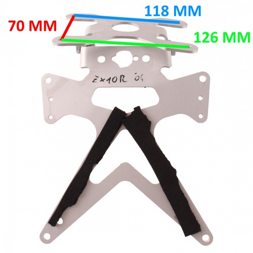 Portatarga racing Rizoma per Kawasaki...