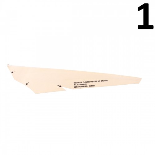 Adesivo inferiore scudo anteriore per...