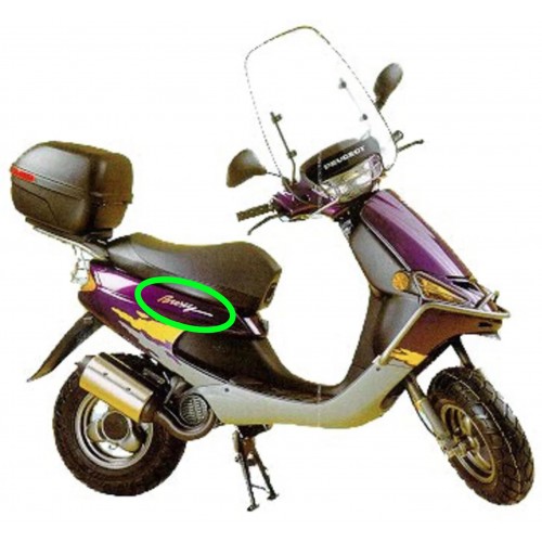 Adesivo fianco posteriore per Peugeot...