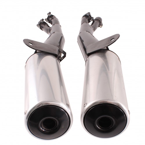 Coppia marmitte per Suzuki GSX 550 E...