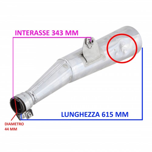 Marmitta per Yamaha XJR 1300 5EA-2