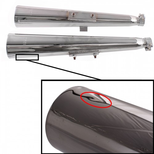 Coppia marmitte sinistre per Honda CB...