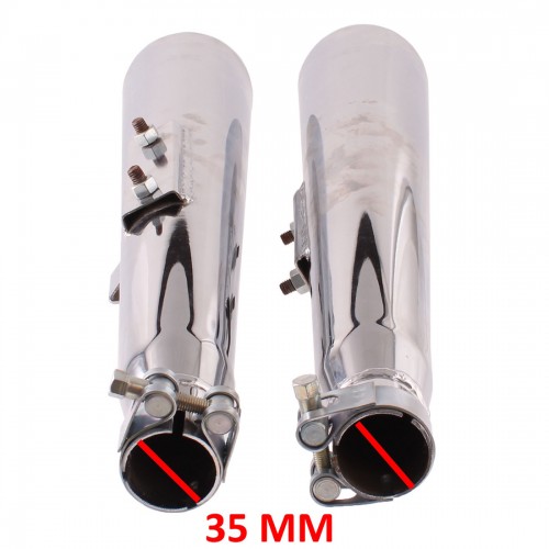 Coppia marmitte sinistre per Honda CB...