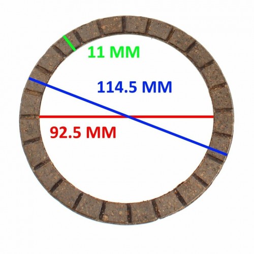 Kit dischi frizione FBM MR6 80 Rieju...