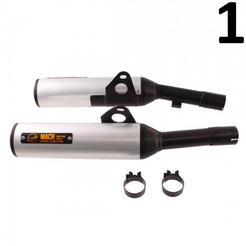 Coppia marmitte per Kawasaki GPX 750 R