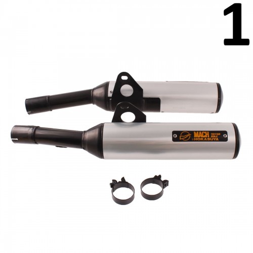 Coppia marmitte per Kawasaki GPX 750 R