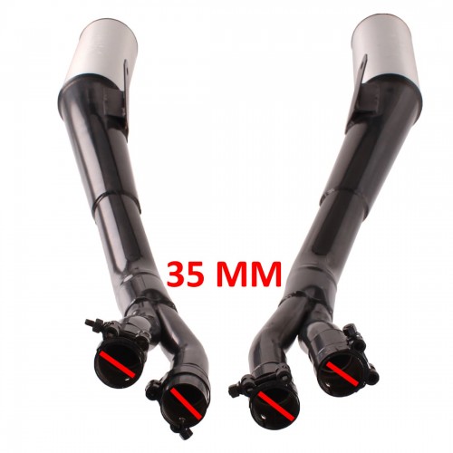 Coppia marmitte per Kawasaki GPX 750...