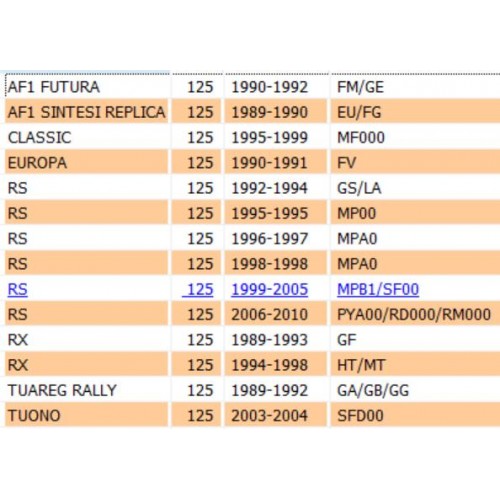 Centralina comando Rave Aprilia RS...