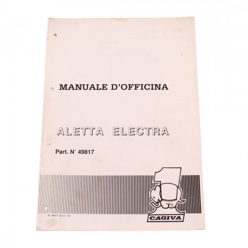 Manuale officina per Cagiva Aletta...