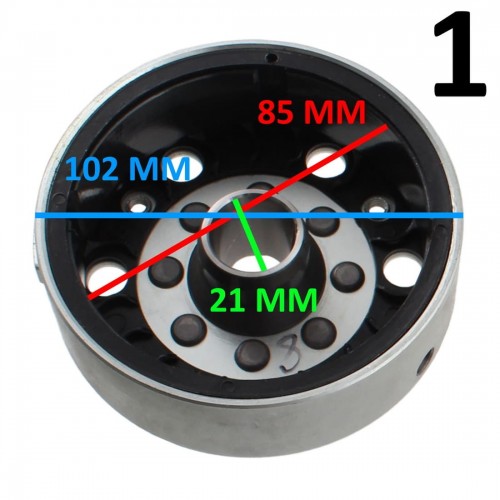 Volano con statore Piaggio Liberty...