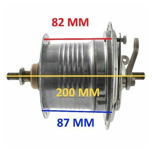 Mozzo ruota anteriore ciclomotore 36...