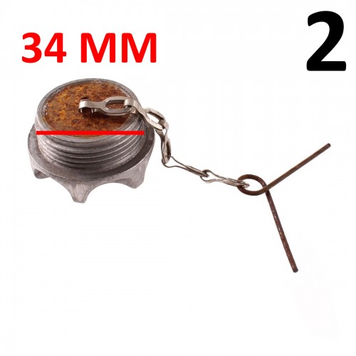 Tappo benzina tipo agricolo 34 mm