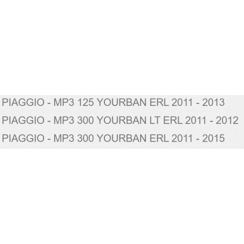 Telo coprigambe per Piaggio MP3...