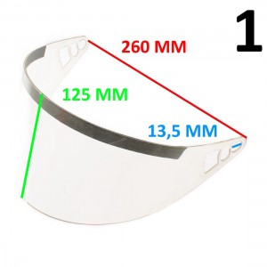 Visiera casco Nolan N24 2