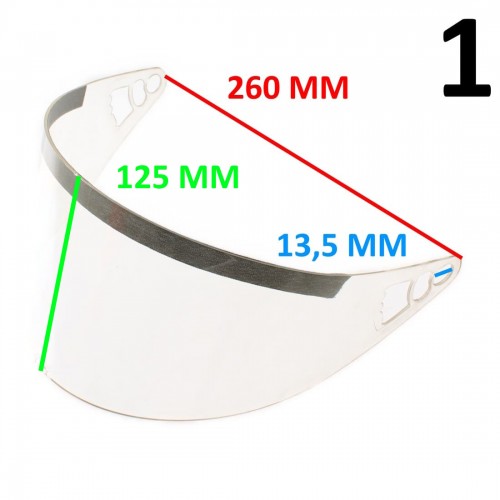 Visiera casco Nolan N24