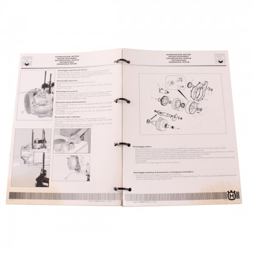 Manuale officina per Husqvarna TE...