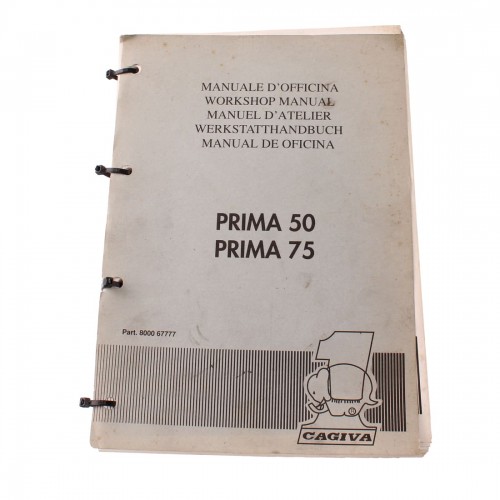 Manuale officina per Cagiva Prima 50...