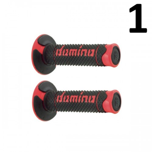 Coppia manopole per moto cross Domino...